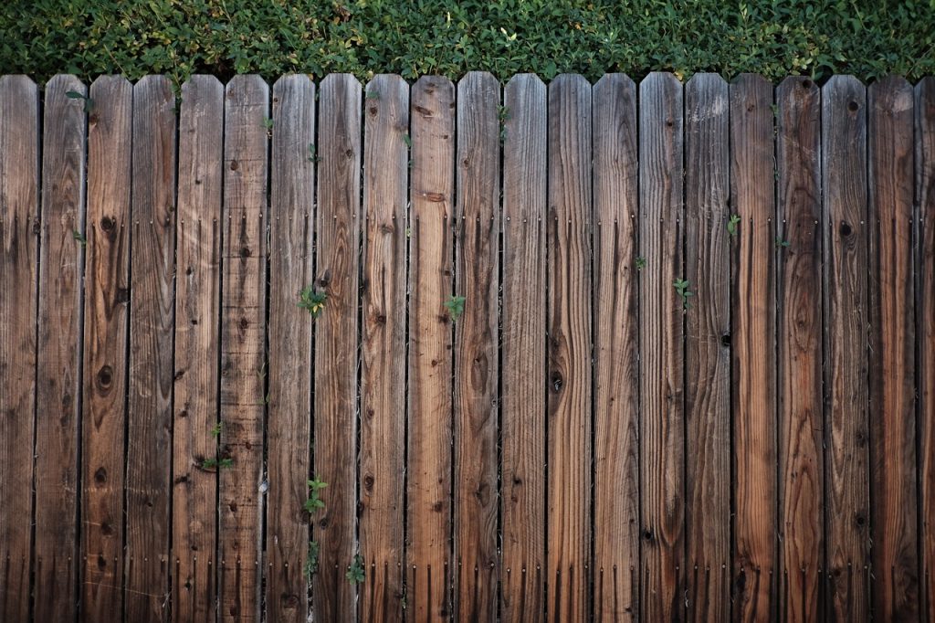 fence, wood, wooden